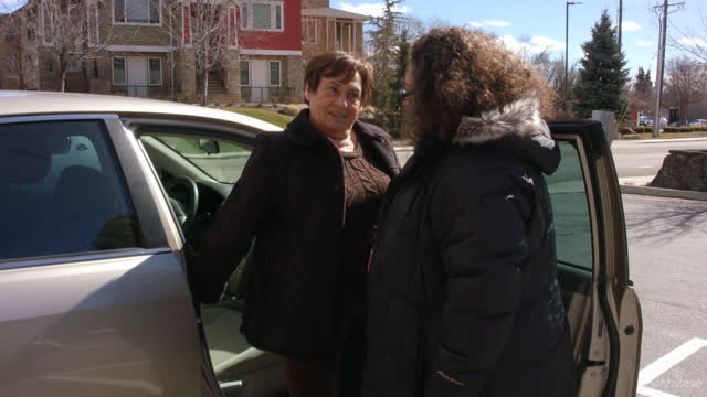 Caregiving: Helping Someone Get In and Out of a Car